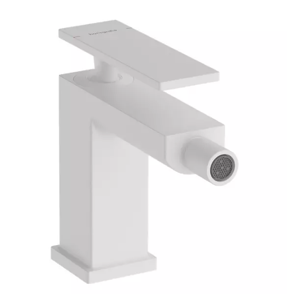 

Смеситель для биде «Hansgrohe» Tecturis E 73200700 с донным клапаном белый матовый