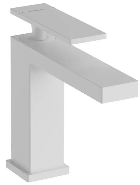 

Смеситель для раковины «Hansgrohe» Tecturis E 73010700 с донным клапаном белый матовый