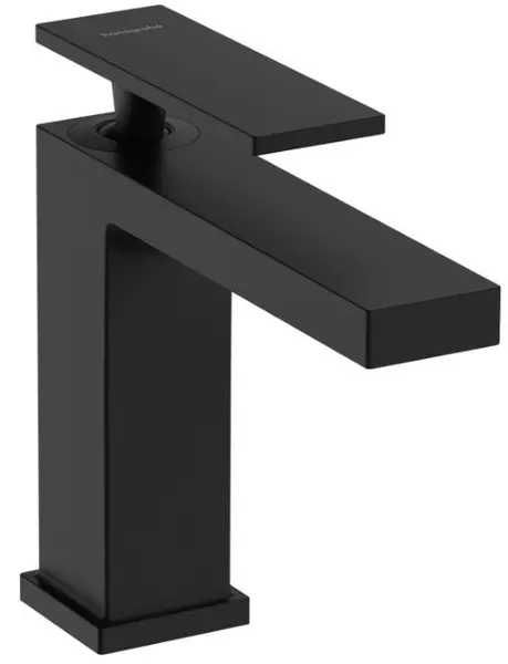 

Смеситель для раковины «Hansgrohe» Tecturis E 73010670 с донным клапаном чёрный матовый