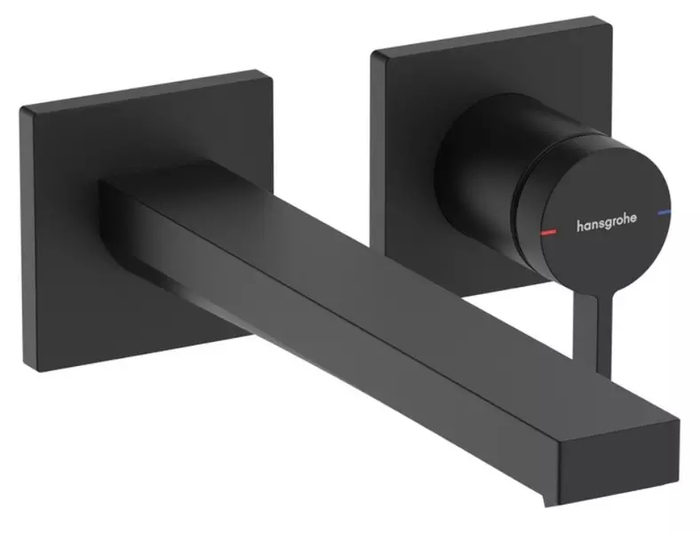

Внешняя часть смесителя «Hansgrohe» Tecturis E 73051670 23 чёрная матовая