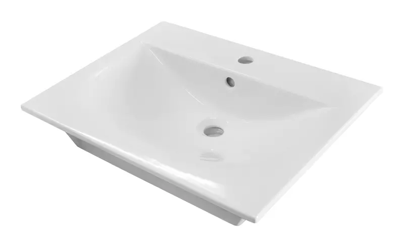 

Раковина «Sanita Luxe» Breeze 60 фарфоровая белая