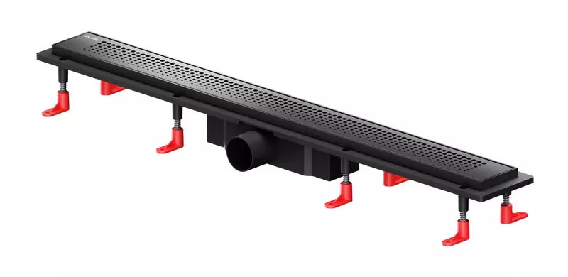 

Душевой лоток «Am.Pm» PrimeFlow 800 W02SC-P11-080-01BM универсальный затвор Cut Gradient боковой выпуск чёрный матовый