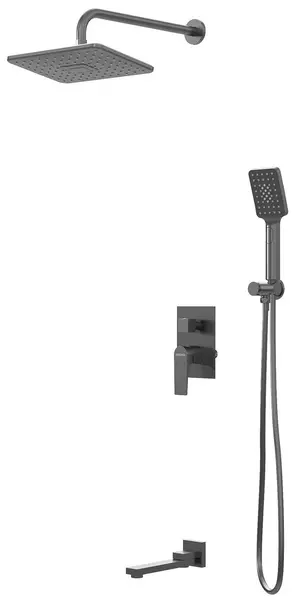 

Душевая система «Grossman» Classic 501.K35.04.420 графит сатиновый