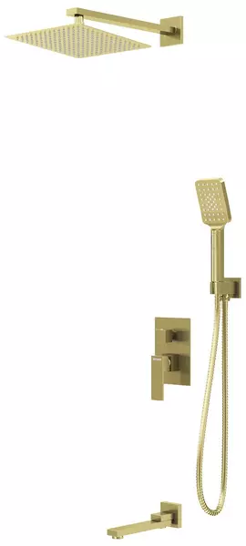 

Душевая система «Grossman» Style 501.K35.05.320 золото сатиновое