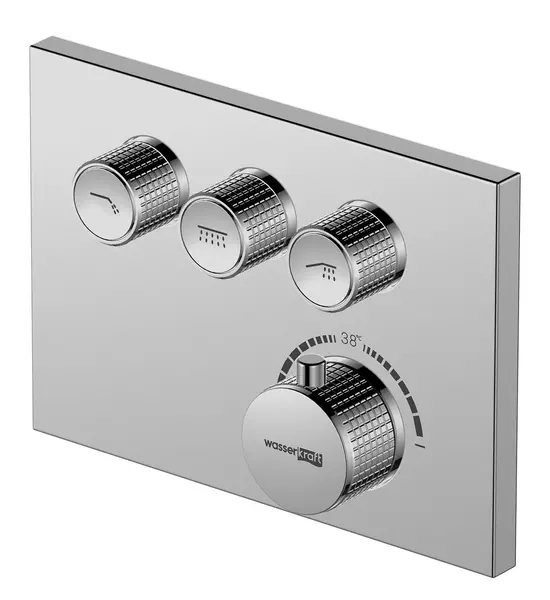 

Смеситель для душа «WasserKRAFT» Dinkel 5858 Thermo с термостатом хром