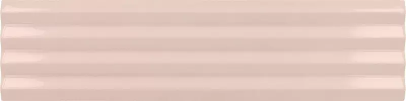 

Настенный декор «Equipe Ceramicas» Costa Nova Praia Glossy 20x5 28478 pink stony