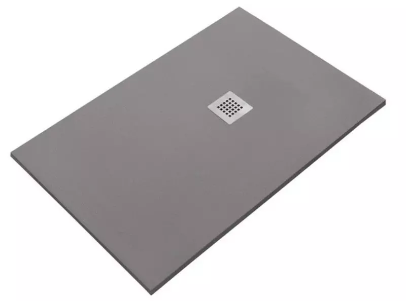 

Душевой поддон «Starohome» Solid 120/80 низкий из литьевого мрамора прямоугольный Grey Matt без сифона