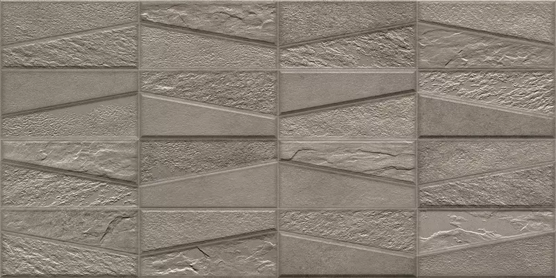 

Декор «Ibero Ceramicas» Materika Tektonia Matt. 63,5x31,6 79828 dark grey