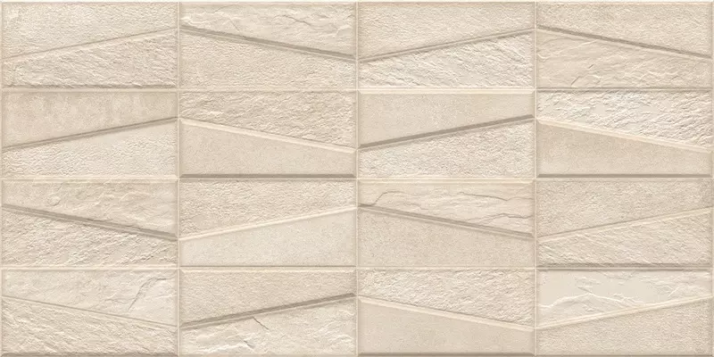 

Декор «Ibero Ceramicas» Materika Tektonia Matt. 63,5x31,6 79830 white