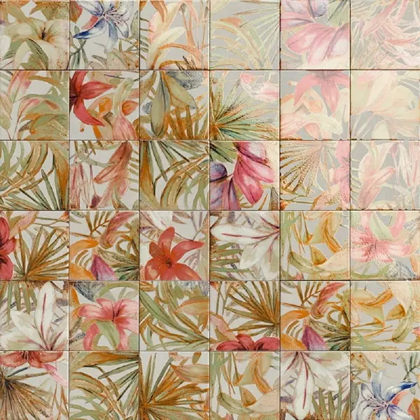 

Декор «Mainzu» Bangkok Glossy 15x15 PT03602 мультиколор