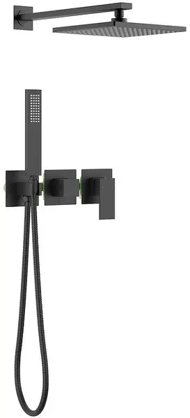 

Душевая система «Timo» Selene SX-2169/03SM чёрная матовая