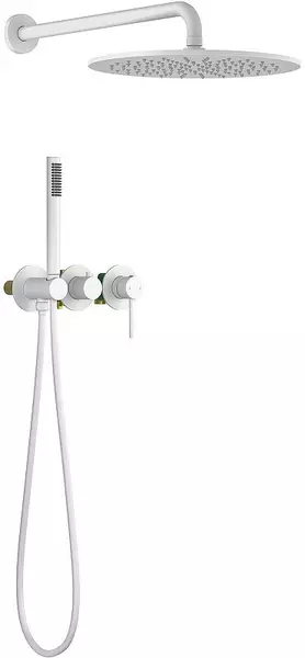 

Душевая система «Timo» Saona SX-2349/16SM белая матовая