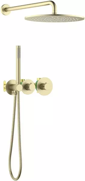 

Душевая система «Timo» Saona SX-2359/17SM с термостатом матовое золото