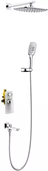 

Душевая система «Timo» Helmi SX-4099/00-16SM хром/белая