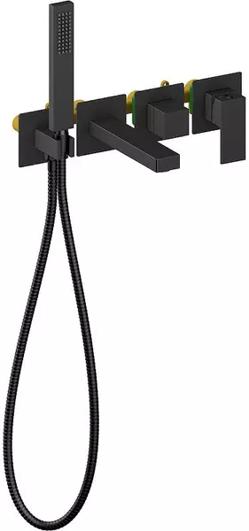 

Смеситель для ванны «Timo» Selene 2014/03YSM чёрный матовый