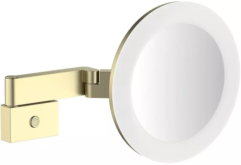 

Косметическое зеркало «Timo» Selene 15276/17 на стену матовое золото