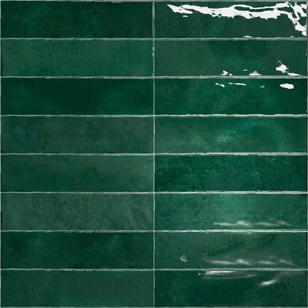 

Настенная плитка «Vilar Albaro» Nairobi Glossy 30x7,5 928743 green