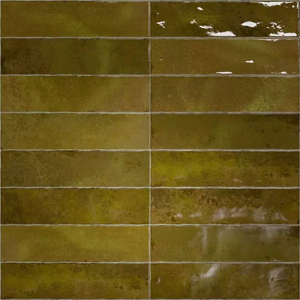 

Настенная плитка «Vilar Albaro» Nairobi Glossy 30x7,5 928740 moss