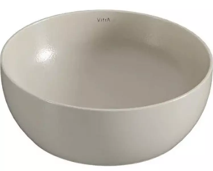 

Раковина «Vitra» Outline Recycled 41/41 фарфоровая тауп матовая