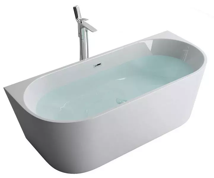 Ванна акриловая ArtMax AM-519-1700-750 с каркасом с сифоном белая 78400₽
