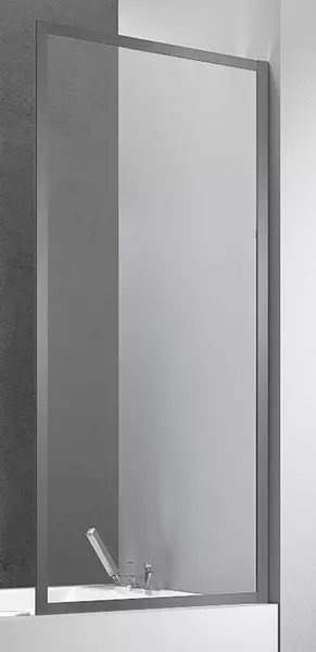 

Шторка на ванну стеклянная «Vincea» VSB-41700CLGM 70/140 прозрачная/вороненая сталь универсальная