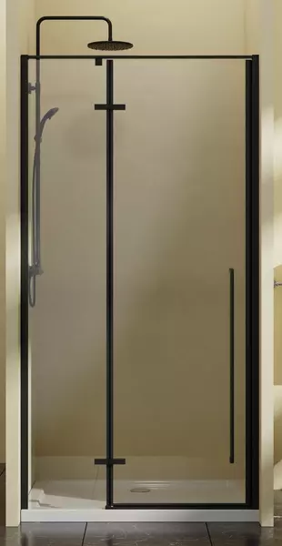 

Душевая дверь «Vincea» Slim-N VDPH-5SN900CLB 90/195 прозрачная/чёрная