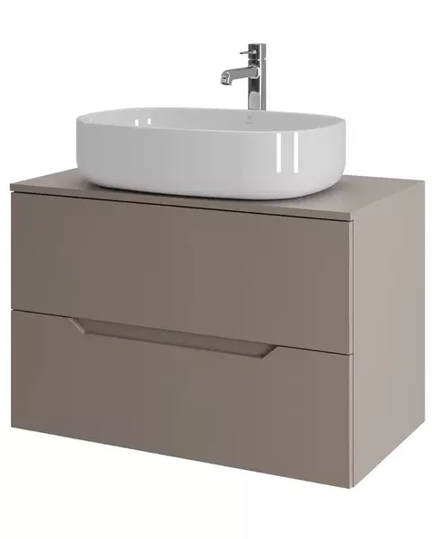 

Тумба с раковиной «Orange» Line Li 80 (60/42 универсальная) подвесная латте матовый