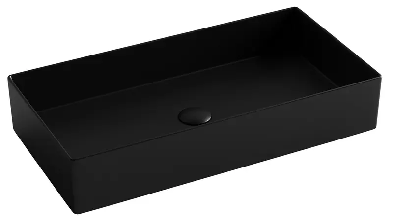 

Раковина «Ceramica Nova» CN6071MB 70/36 фарфоровая чёрная матовая