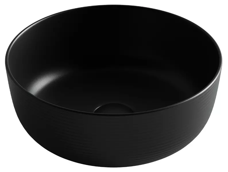 

Раковина «Ceramica Nova» CN6073MB 35/35 фарфоровая чёрная матовая