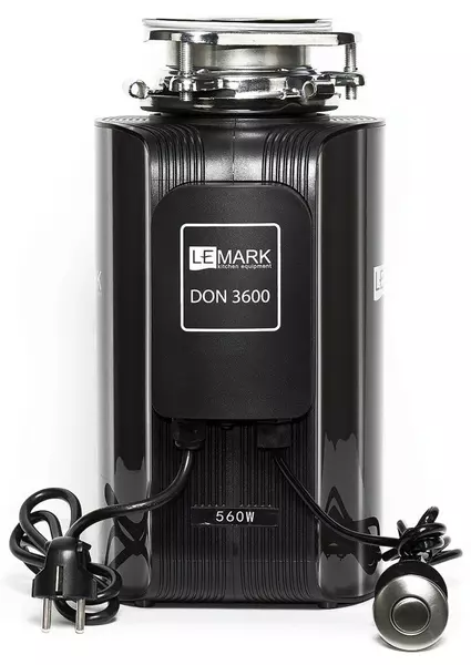 

Измельчитель пищевых отходов «Lemark» Don 3600 чёрный электрический
