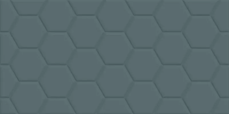

Настенная плитка «New Trend» Edelweiss Hexagon Matt. 60x30 WT36EDW23 blue