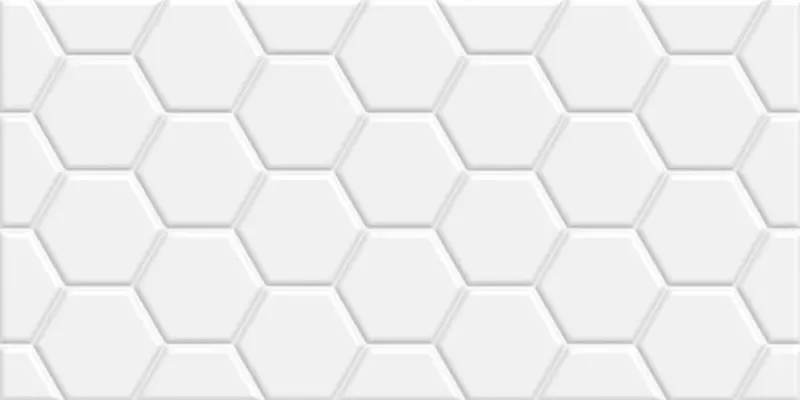 

Настенная плитка «New Trend» Edelweiss Hexagon Matt. 60x30 WT36EDW15 white