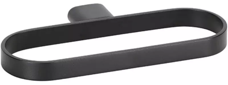 

Полотенцедержатель «Bemeta» Organic Black 167104060 на стену чёрный матовый