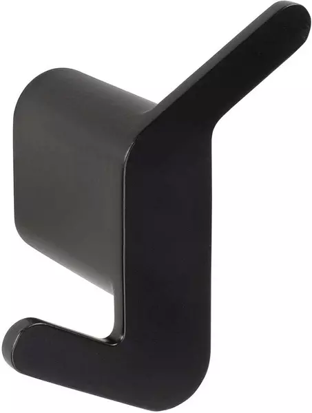 

Двойной крючок «Bemeta» Organic Black 167106200 на стену чёрный матовый