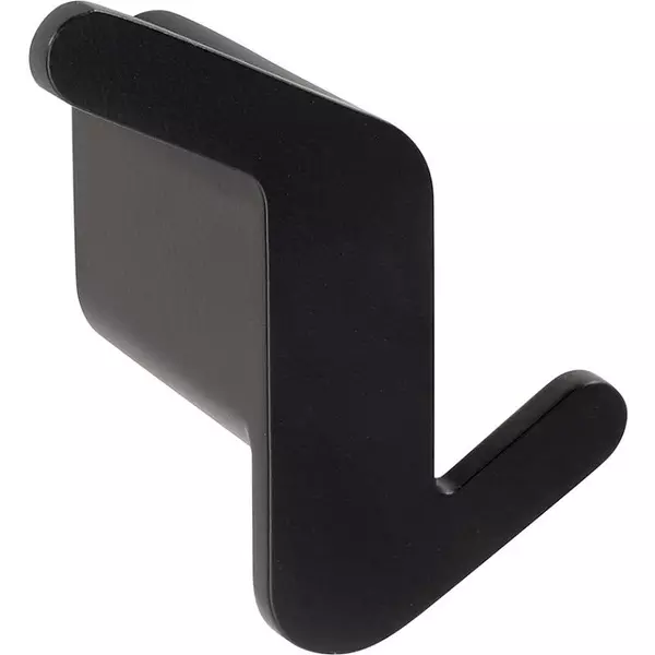 

Двойной крючок «Bemeta» Organic Black 167106200L на стену чёрный матовый