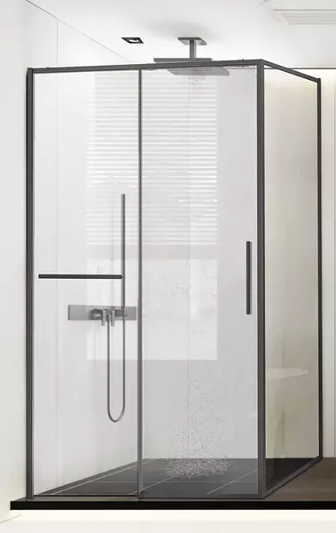 

Душевой угол-ограждение «Vincea» Slim Soft VSR-1SS1014CLGM 140/100 прозрачный/вороненая сталь прямоугольный без поддона универсальный