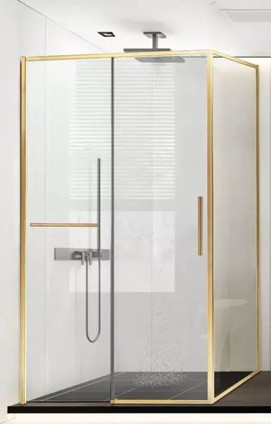 

Душевой угол-ограждение «Vincea» Slim Soft VSR-1SS8011CLG 110/80 прозрачный/брашированное золото прямоугольный без поддона универсальный
