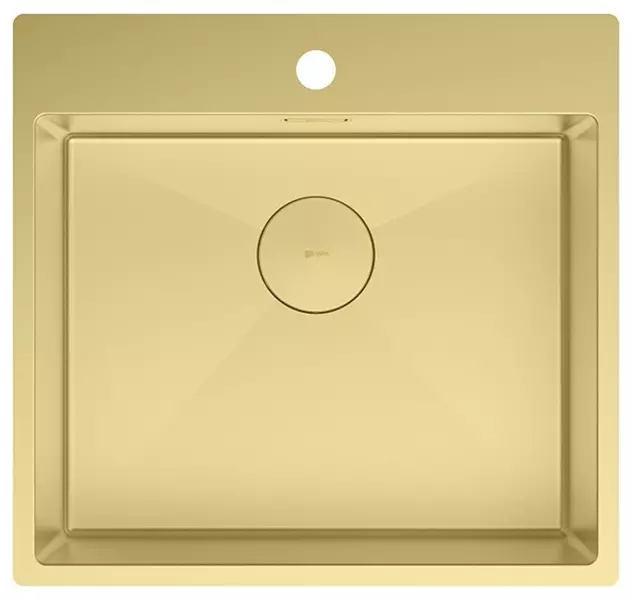 

Мойка для кухни «Lemark» Janga 540 54/51 нержавеющая сталь светлое золото