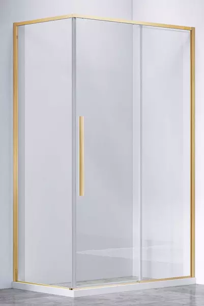 

Душевой угол-ограждение «Vincea» Slim-N VSR-4SN8014CLG 140/80 прозрачный/брашированное золото прямоугольный без поддона универсальный