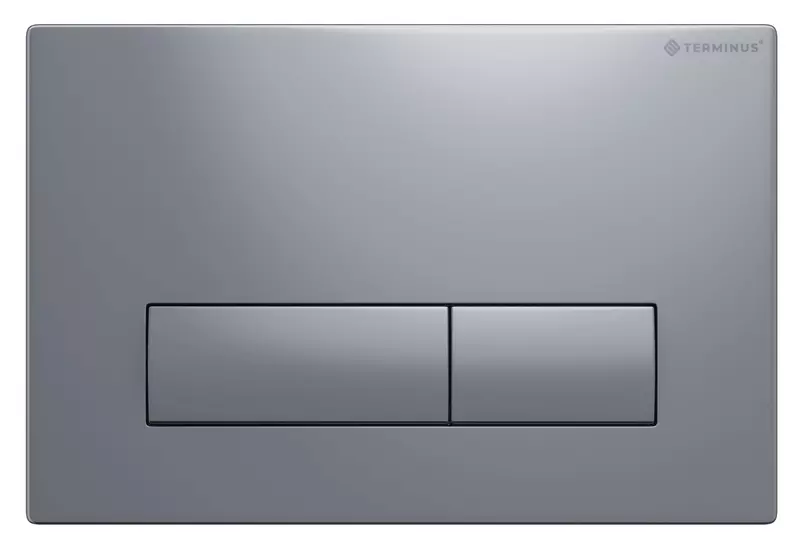 Кнопка смыва Terminus Classic 72K24х16C пластик хром 4389₽