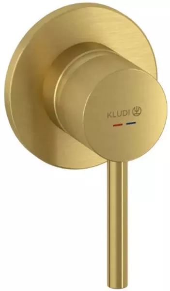 Внешняя часть смесителя Kludi Bozz 38925N076 брашированное золото 18940₽