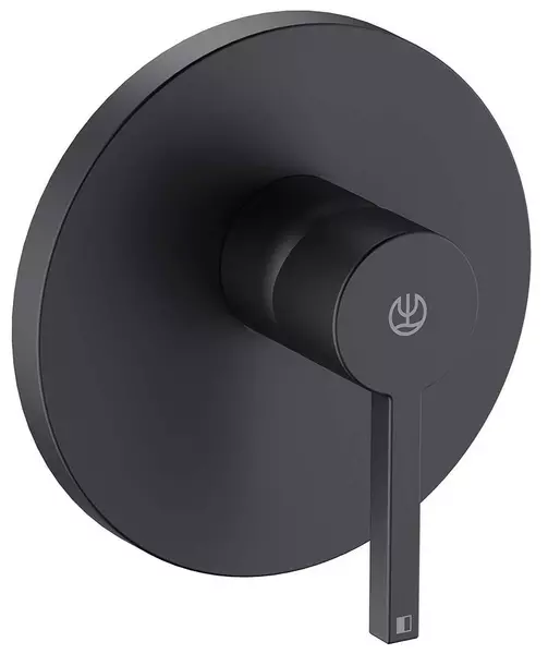 Внешняя часть смесителя Kludi Nova Fonte Puristic 206553915 чёрная матовая 55910₽