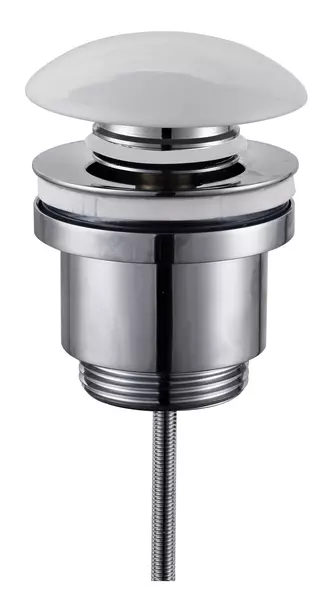 Донный клапан для раковины Raglo R6000138 с механизмом Клик-Клак хромбелый 1865₽