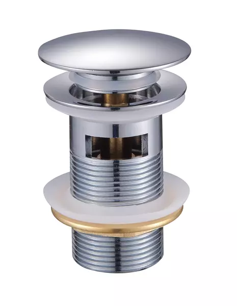 Донный клапан для раковины Raglo R60003 с механизмом Клик-Клак хром 1500₽