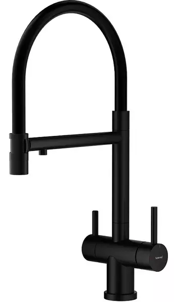 

Смеситель для кухни с подключением к фильтру «Splenka» S70.63.06 чёрный матовый