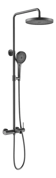 

Душевая система «Vincea» Rim VSFS-2RM1GM вороненая сталь