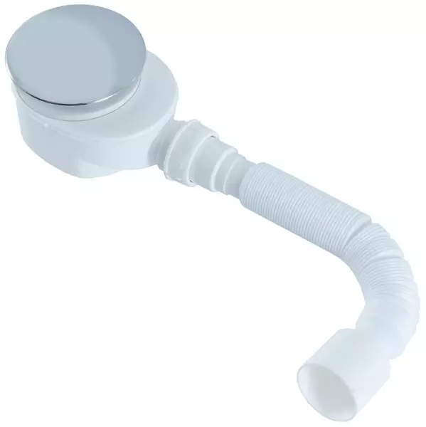 Сифон для поддона Aquanet 00302124 белый 1360₽
