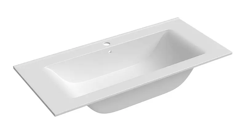 Раковина Aqueduto Monolito 10146 фарфоровая белая глянцевая 15800₽