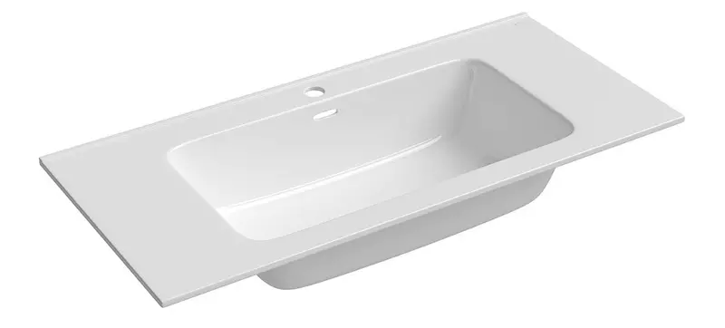 Раковина Aqueduto Monolito 10146 фарфоровая белая глянцевая 15800₽