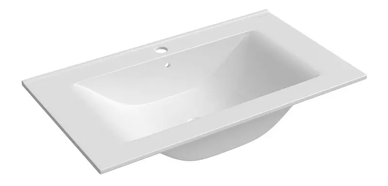 Раковина Aqueduto Monolito 8146 фарфоровая белая глянцевая 12600₽